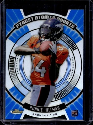 2012 Finest Ronnie Hillman Atomic Refractor Rookies RC #FAR-RH Broncos - Image 1 of 2