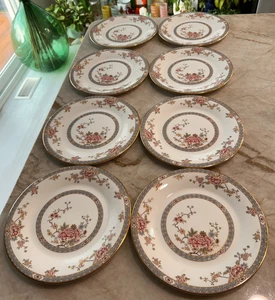 8 platos de ensalada Royal Doulton Canton - Imagen 1 de 6