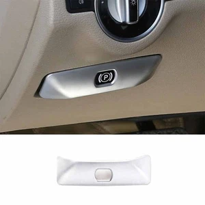Button Cover Matte Silver For Benz E-Class W212 Multimedia Emergency Car Console - Picture 1 of 8
