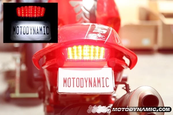 fit 94-08 DUCATI MONSTER 695 750 S2R LED INTEGRATED SIGNAL Tail Light Clear V2 - Image 1 of 1