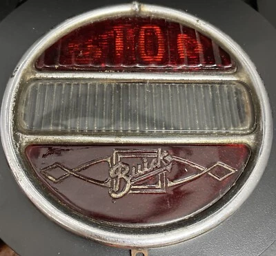 Lámpara de luz trasera antigua Buick 1929 Hot Street Rat Rod Foto 1 de 4