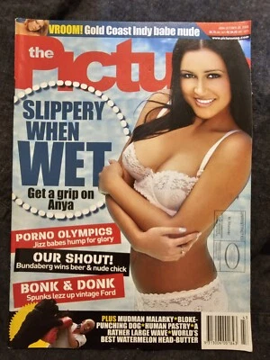 #894 The Picture mag Australia October 26, 2005,ANYA Pin-Up - Image 1 of 4