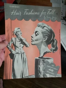 Vintage Latest Hair Fashions for Fall by Sally Young 1949 - Picture 1 of 4
