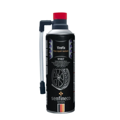 SENFINECO Gonfia e Ripara Pneumatici Ruote Gomme Auto Moto Scooter Bici Bomboletta 450mL