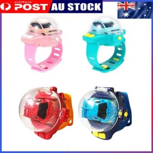 Wrist Watch Remote Control 2.4G 1/58 Mini Racing Car 4CH RC Vehicle for Kid Boys - Picture 1 of 12