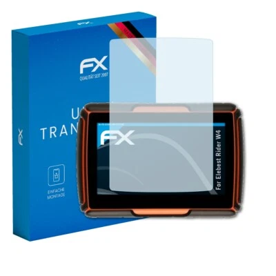 atFoliX 3x Displayschutzfolie für Elebest Rider W4 Schutzfolie klar Folie