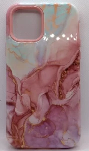 Case for Iphone 11 - 6.1 " - Marble - Pink & Blue - Imagen 1 de 4