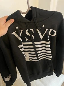 black scale hoodie ASAP Rocky Collab. ASAP Mob. Vsvp - Picture 1 of 11