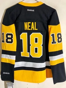 Reebok Women's Premier Jersey PITTSBURGH Penguins James Neal Blk Alternate sz L - Picture 1 of 2