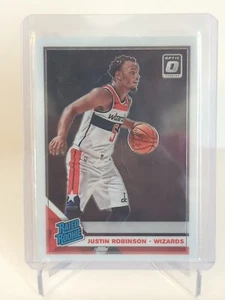 2019-20 Panini Donruss Optik Justin Robinson Wizards Prizm RC #157 - Bild 1 von 2
