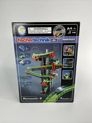 Conjunto de construção Dynamic S Marble Run Fischertechnik 536620 novo - Imagem 1 de 4