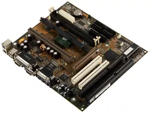 MAINBOARD CHAINTECH 6ESA2 SLOT 1 2x SDRAM AGP 2x PCI 2x ISA - Bild 1 von 2