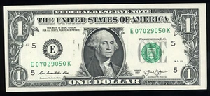 RARE 2013 $1 One Dollar Bill Note with MANY Ink Errors Front & Back UNC - LOOK - Picture 1 of 3