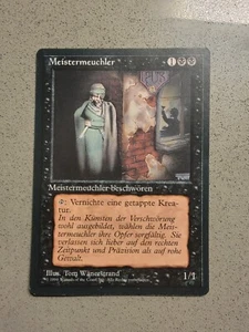 Magic: The Gathering- (German) Meistermeuchler (Royal Assassin) -Collector Card - Picture 1 of 3