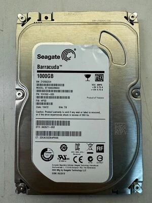 SEAGATE ST1000DM003 1CH162-020 1TB 7.2K RPM 64MB CACHE 6 Gb/s SATA 3.5" HDD - Image 1 of 4