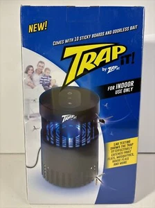 Trap It! Fly Mosquito Pests Trap Lamp Light / Bug Zapper Non-Toxic, Smoke-free - Picture 1 of 4