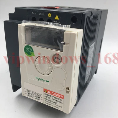 Schneider 3HP 2.2KW VFD Inverter 3ph 220V 10A 400Hz Spindle Driver ATV12HU22M2 - Image 1 of 4