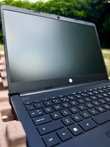 HP Stream 14s-dq0034na 14" Laptop Intel Celeron N4120 4GB RAM 128GB SSD Black#A - Picture 1 of 10