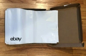 6.25" x 8.5" Polymailer (No padding) – Black Logo New Sealed Box - Picture 1 of 1