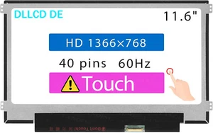 LCD screen replacement for HP Chromebook 11 G9 EE HD 1366*76840Pin display panel - Bild 1 von 8