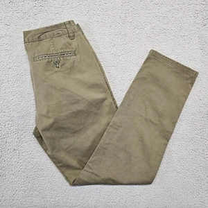 Bonobos Pants Mens 30x29 Green Cotton Slim Fit Straight Leg Dress Pants - Picture 1 of 23