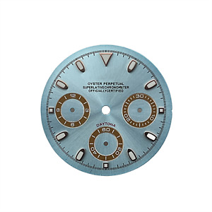 29,5 mm Zielona świecąca tarcza zegarka Upgrade Akcesoria do mechanizmu kwarcowego VK63