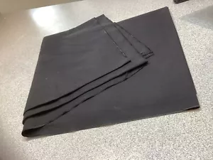 Perfect BLACK cotton table/ Banqueting cloth 68 x 68 inches ( 173 x 173 cm ) - Picture 1 of 2