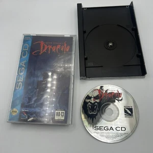 Bram Stoker's Dracula (Sega CD, 1993) AUTHENTIC w/ Manual & Registration - Picture 1 of 8