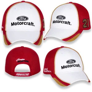Harrison Burton 2022 Checkered Flag Sports #21 Ford Motorcraft Element Hat FREE - Picture 1 of 1