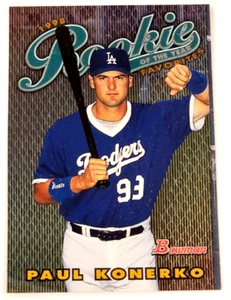 1997 Bowman PAUL KONERKO Rookie of the Year Favorites Card #ROY7 LA DODGERS - Picture 1 of 1
