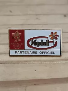 Pin's Pins Pin ENAMEL 22 Patinage Artistique JO ALBERTVILLE 92 "Yoplait " - Imagen 1 de 3