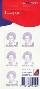 Nederland Postfris 2001 MNH V1491b vel - Beatrix Inversie - Bild 1 von 1