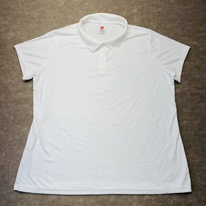 Polo Hanes Sport para mujer Cool DRI Performance blanco talla 3XL - Imagen 1 de 11