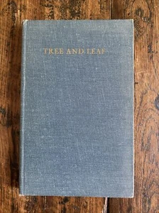 TREE AND LEAF by J.R.R. TOLKIEN~1st American Edition 2nd Print 1965~Cloth - Foto 1 di 12
