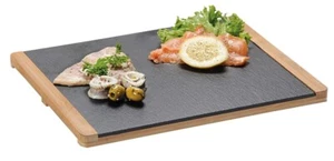 Kesper Schieferplatte Buffetplatte Servierplatte 32x25 Bambus 4000270381300 - Bild 1 von 1