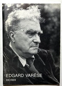 M. Giorgi - Edgar Varèse: Catalogo delle Opere - ed. 1992 Ricordi - Picture 1 of 1