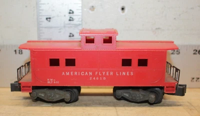 Vintage American Flyer #24610 American Flyer Lines Caboose - Image 1 of 4