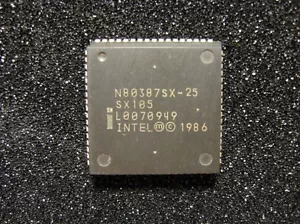 1pcs N80387SX-25 PLCC Arithmetic Processor RH - Picture 1 of 1