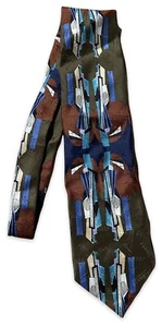 Picasso Collection Couple Dancing On Floor 100% Silk Necktie TIE Wearable Art - Picture 1 of 6