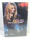 Faith Hill: When The Lights Go Down (DVD, 2003, Live-Konzert) Cry, This Kiss