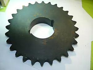ENGRANAJE DE ACERO GRANDE industrial resistente 12"" DIA x 11/16"" THK x 28 DIENTES EE. UU. NH - Imagen 1 de 8