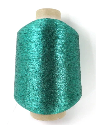 Hagoromo Metallic Thread Green H-41 Cone 559grs Including Cone - Image 1 of 4