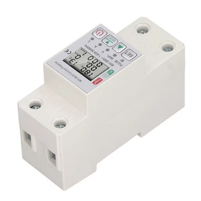 WiFi Smart Power Meter Switch For Tuya Energy Circuit Breaker Protector 63A