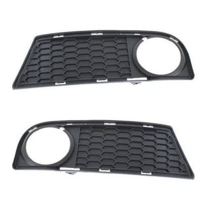 For 08-13 BMW 128i (w/M Package) Front Bumper Cover Grille Trim Cover SET PAIR - Image 1 of 4