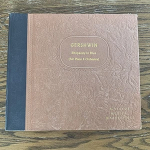 Victor Musical Masterpiece Gershwin Rhapsody In Blue 2 Set DM 517 Iturbi - Picture 1 of 7