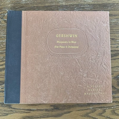 Victor Musical Masterpiece Gershwin Rhapsody In Blue 2 Set DM 517 Iturbi - Image 1 of 4