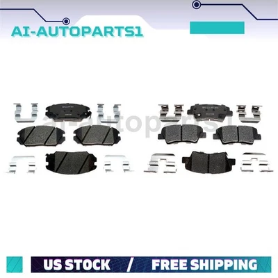 Kit de pastillas de freno delanteras traseras para Hyundai Azera 2010 2011 Foto 1 de 4