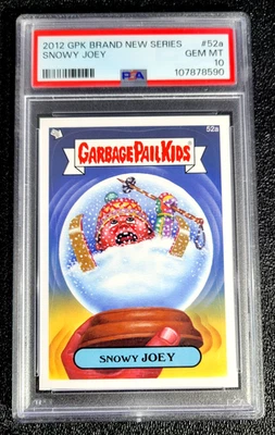 PSA 10 GEM MINT TOPPS SNOWY JOEY 2012 GARBAGE PAIL KIDS NEW SERIES G6108 - Image 1 of 2