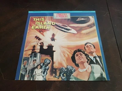 THIS ISLAND EARTH LASERDISC 1955 Campy Sci-fi Classic Pkanet Metaluna W17 - Image 1 of 4