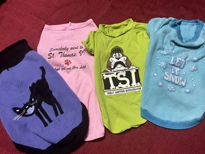 Small dog costume/sweater/ t-shirt 4 in bundle - Image 1 of 3